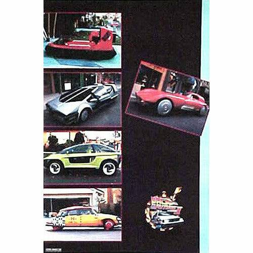 Futuristic cars poster from Back to the Future Part II Poster Western Graphics Corp.