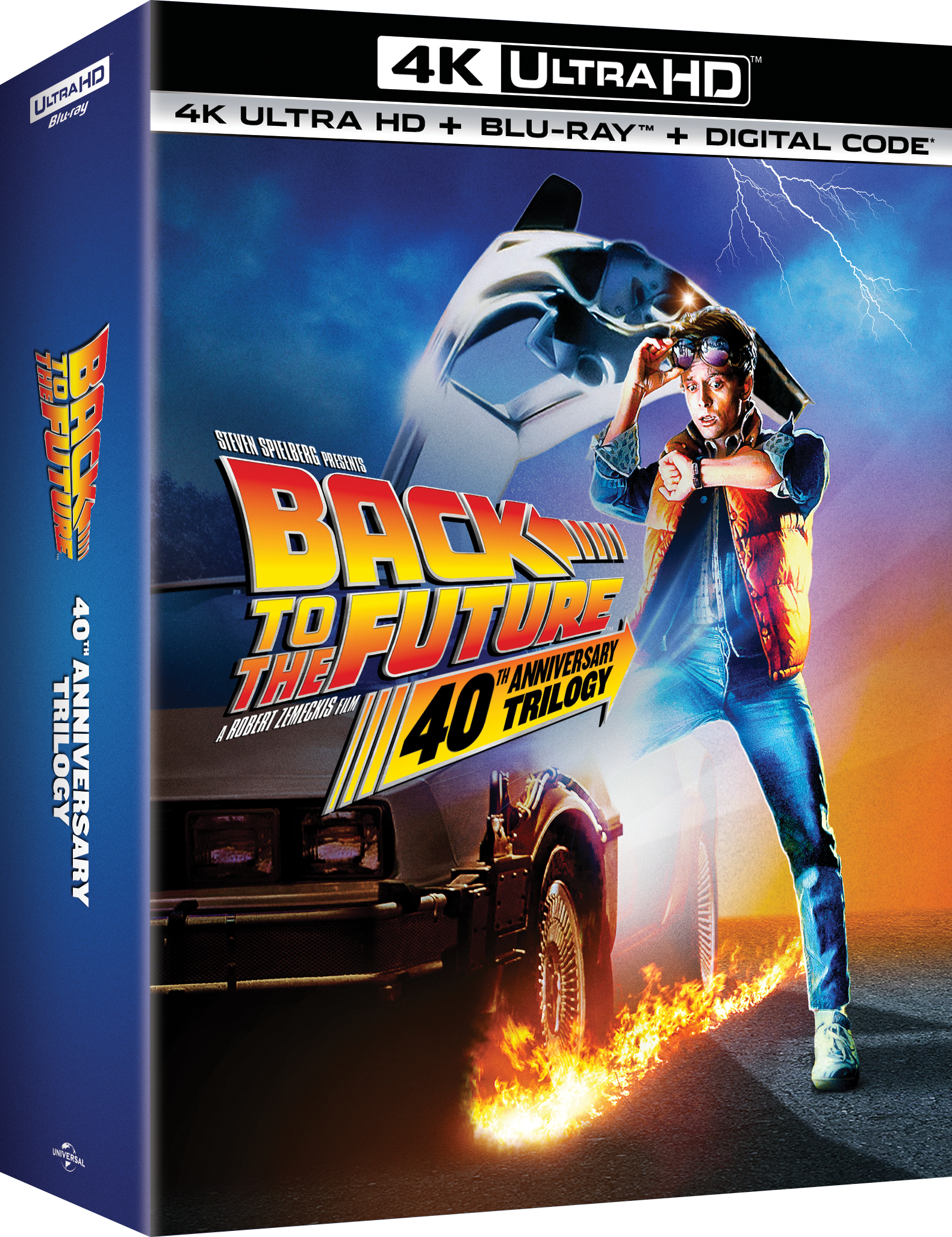 バック・トゥ・ザ・フューチャー トリロジー 4K UHD Back to the Future 40th Anniversary Trilogy (4K Ultra HD +