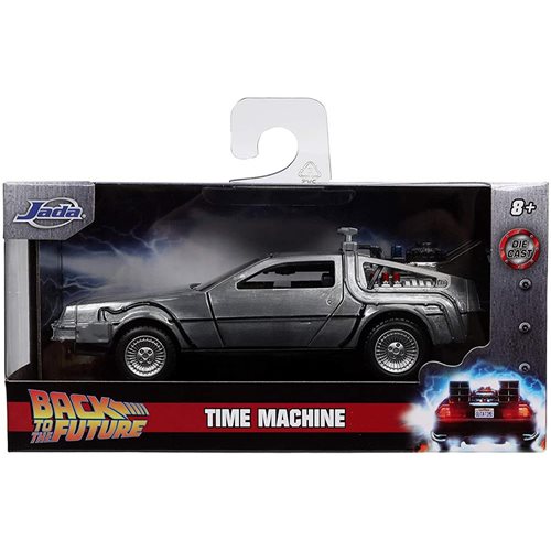 MJ DMC-12 DeLorean Back To The Future Time Machine Original Models Diecast 1/64 MJ DMC-12 DeLorean Back To The Future Time Machine Original Models Diecast 1/64