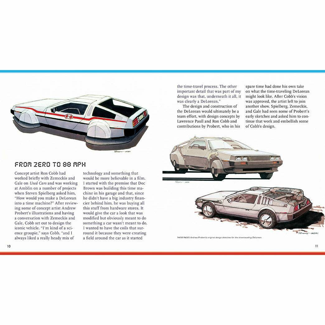 IncrediBuilds: Back to the Future: DeLorean Book and 3D Wood Model Model Kit Insight Editions