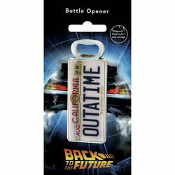 Back to the Future OUTATIME License Plate Bottle Opener Bottle Opener Fanattik
