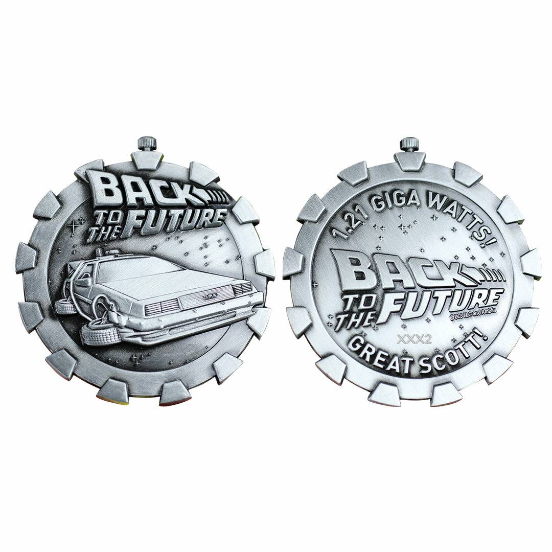 Back to the Future Limited Edition Stopwatch Medallion Commemorative Medallion Fanattik