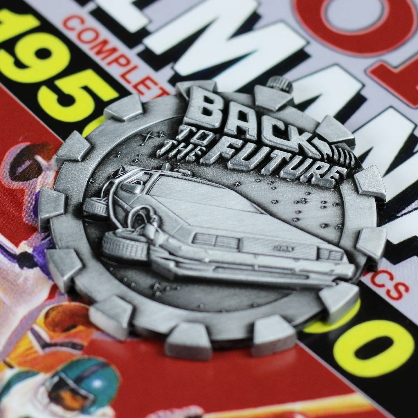 Back to the Future Limited Edition Stopwatch Medallion Commemorative Medallion Fanattik