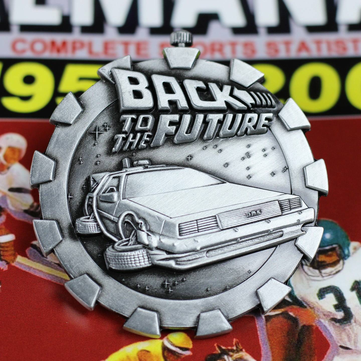 Back to the Future Limited Edition Stopwatch Medallion Commemorative Medallion Fanattik