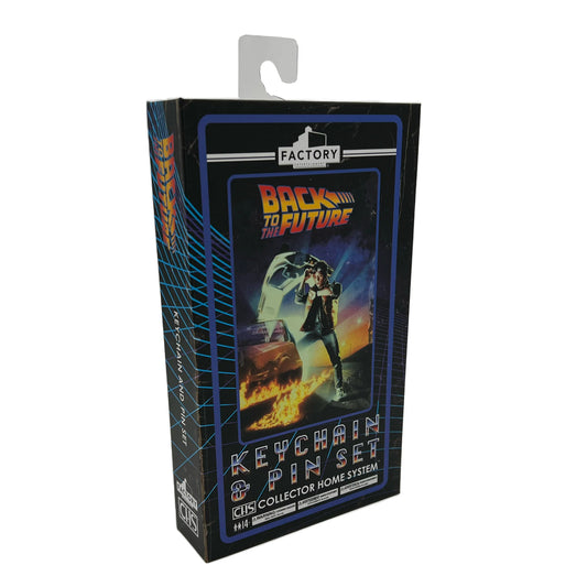 Back to the Future - CHS™ Keychain and Pin Set Keychain Factory Entertainment