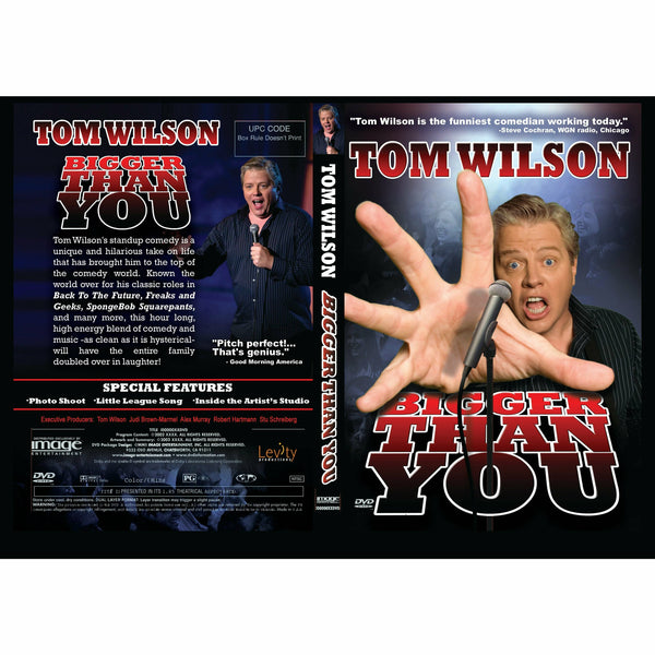 Tom Wilson: Bigger Than You (DVD) DVD Image Entertainment