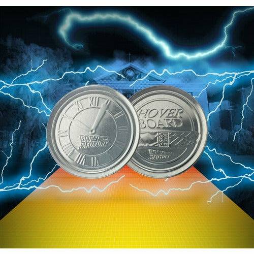 Back to the Future Set of 4 Metal Coasters Coasters Fanattik