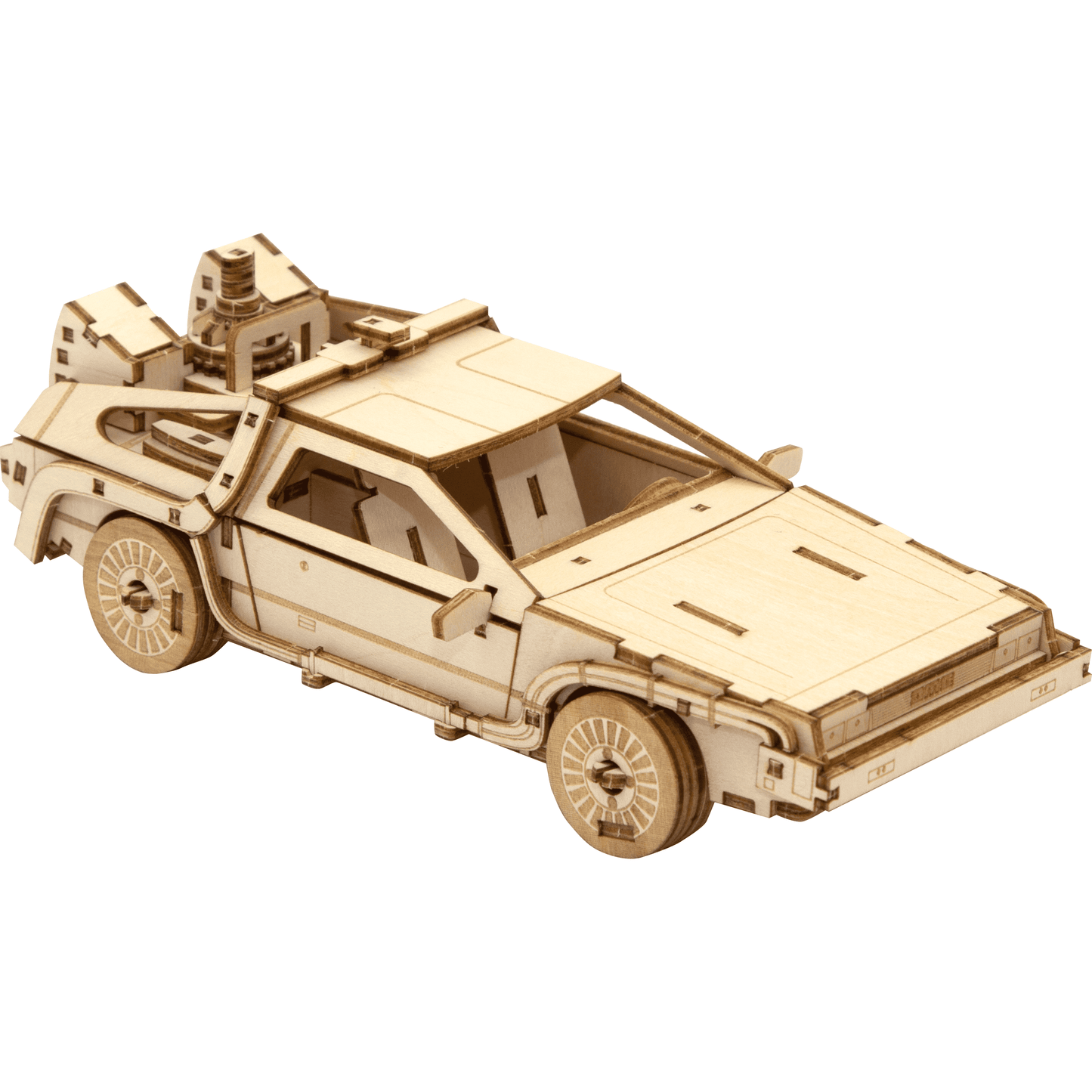 IncrediBuilds: Back to the Future: DeLorean Book and 3D Wood Model Model Kit Insight Editions