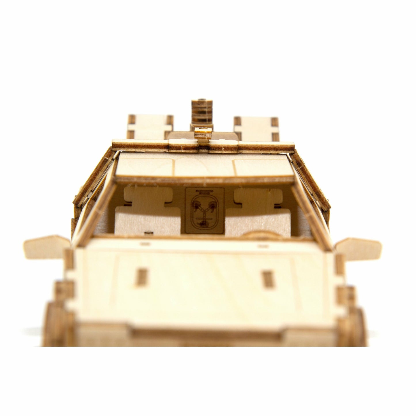 IncrediBuilds: Back to the Future: DeLorean Book and 3D Wood Model Model Kit Insight Editions