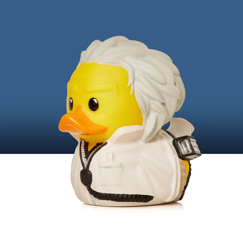 Back to the Future Doc Brown Mini TUBBZ Cosplaying Duck Vinyl Toy Numskull