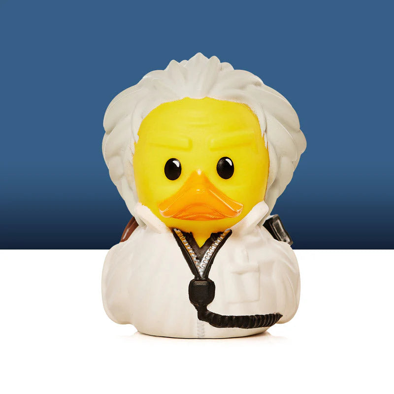 Back to the Future Doc Brown Mini TUBBZ Cosplaying Duck Vinyl Toy Numskull