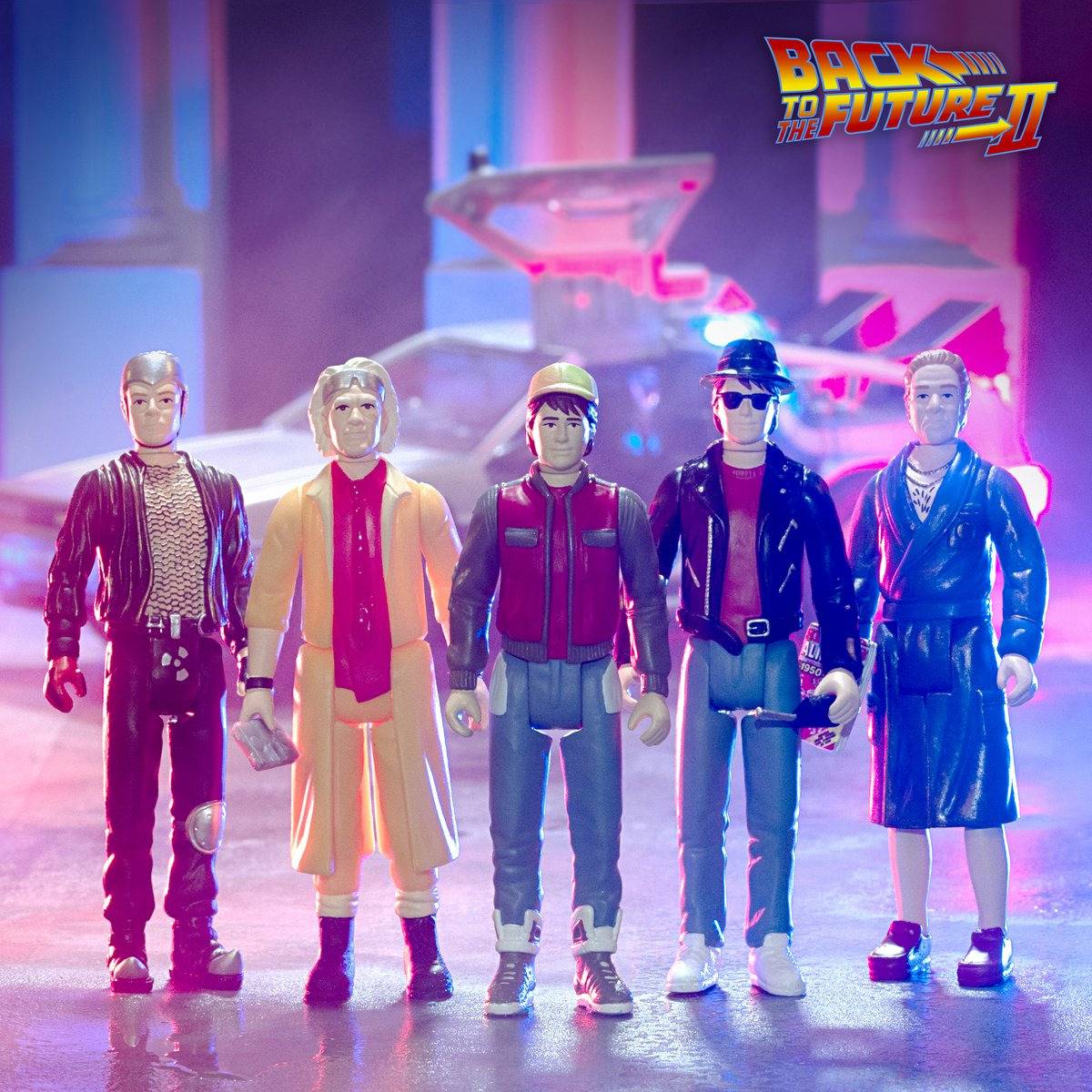 ReAction Back to the Future Part II Future Marty 3¾-inch Retro Action Figure Action Figure Super7