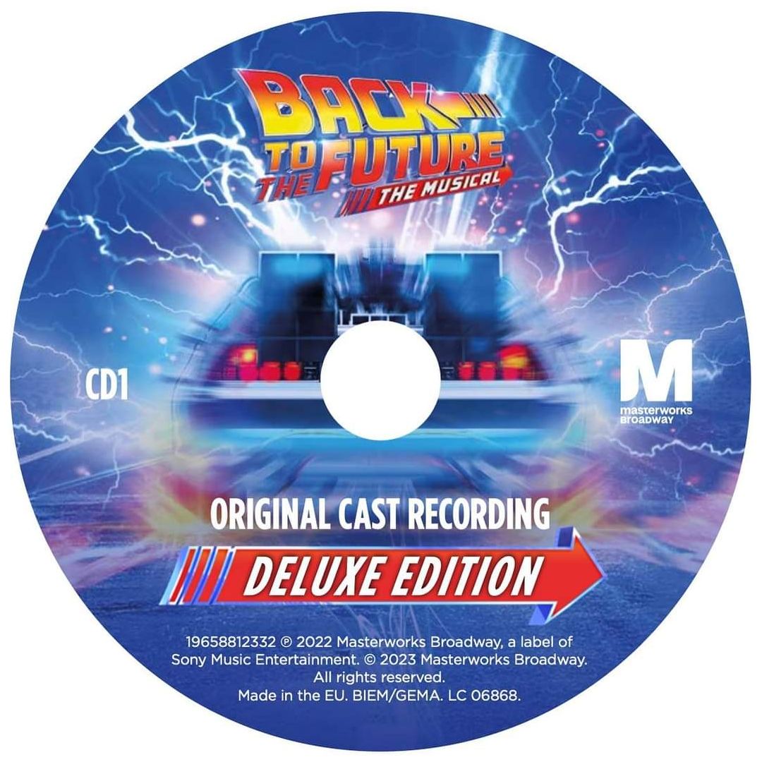 Back to the Future: The Musical (Original Cast Recording) Deluxe Edition CD CD Masterworks Broadway