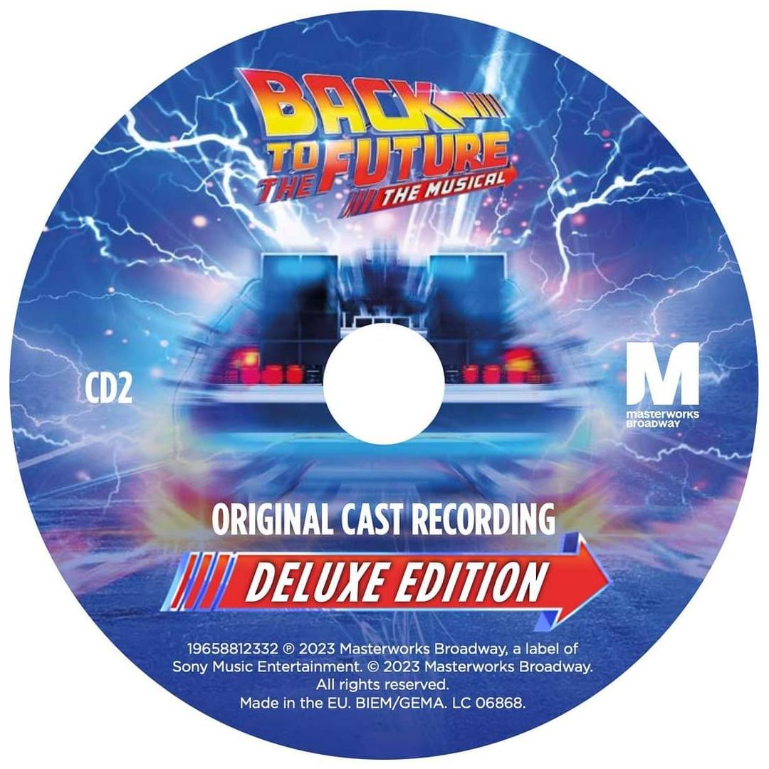 Back to the Future: The Musical (Original Cast Recording) Deluxe Edition CD CD Masterworks Broadway