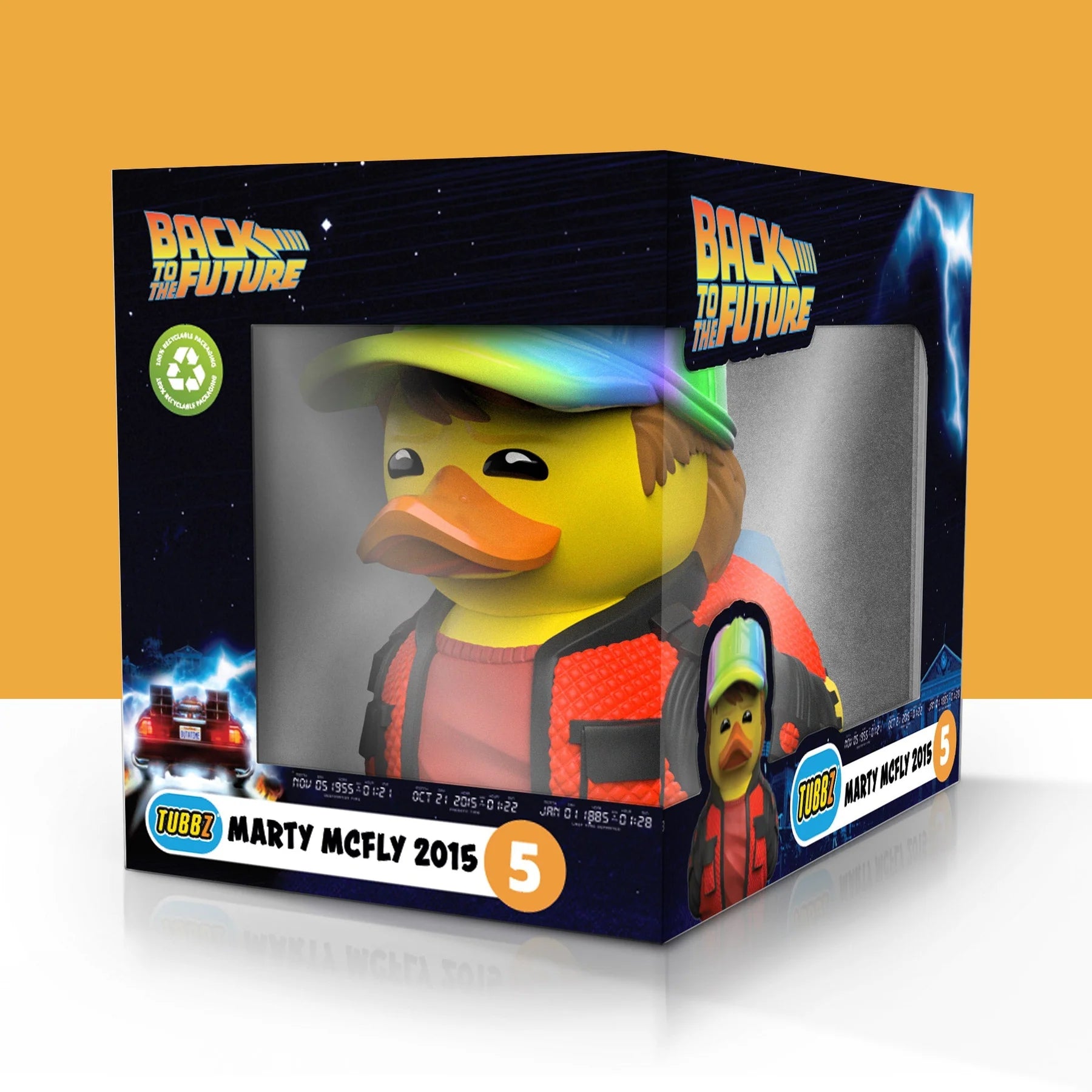 Back to the Future Part II Marty McFly 2015 TUBBZ Cosplaying Duck (Boxed Edition) Vinyl Toy Numskull