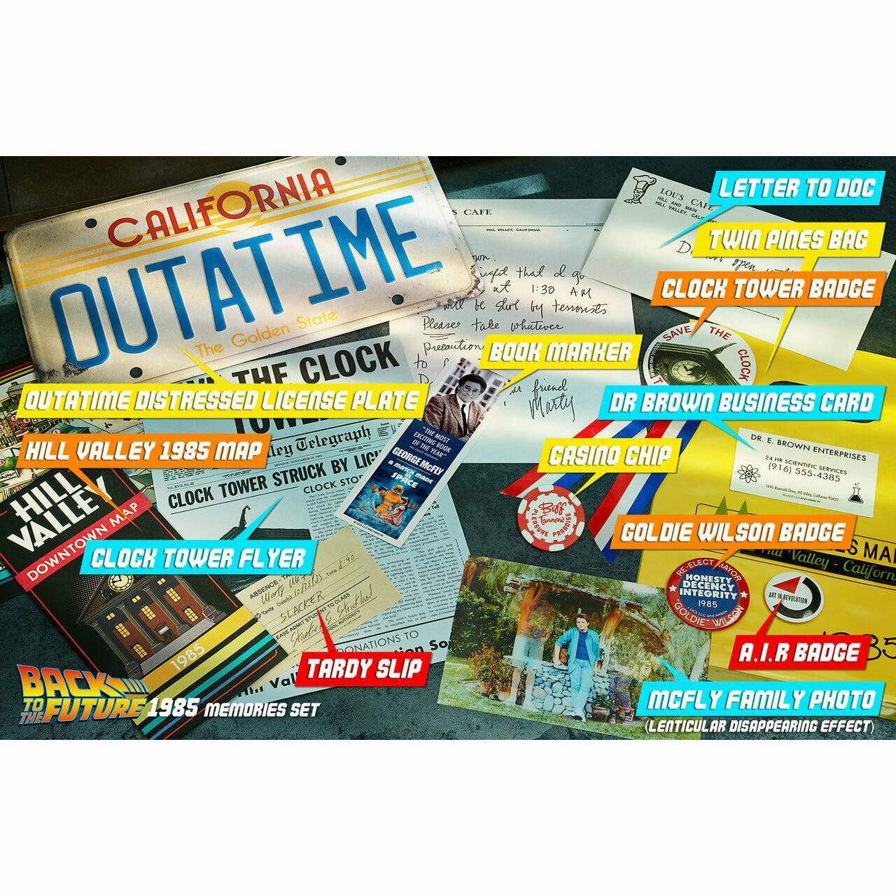 Back to the Future Time Travel Memories Kit - Standard Edition prop replicas Prop Replica Doctor Collector