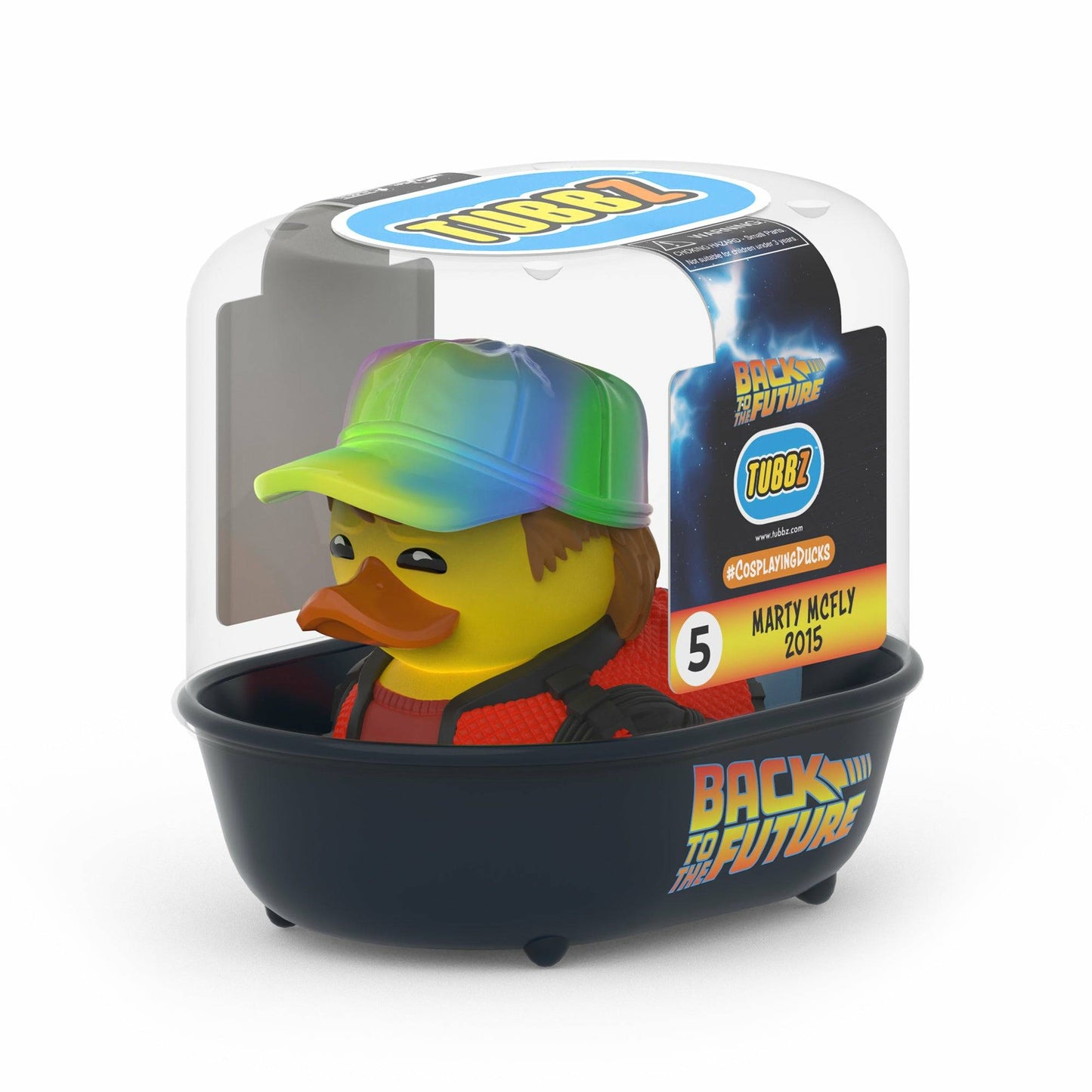 Back to the Future Part II Marty McFly TUBBZ Cosplaying Duck Collectible Vinyl Toy Numskull