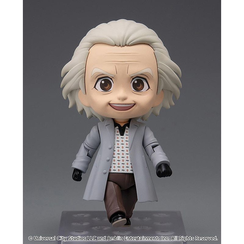 Back to the Future Doc Emmett Brown Nendoroid Action Figure Vinyl Toy 1000Toys