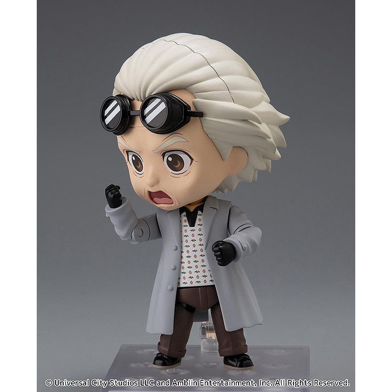 Back to the Future Doc Emmett Brown Nendoroid Action Figure Vinyl Toy 1000Toys