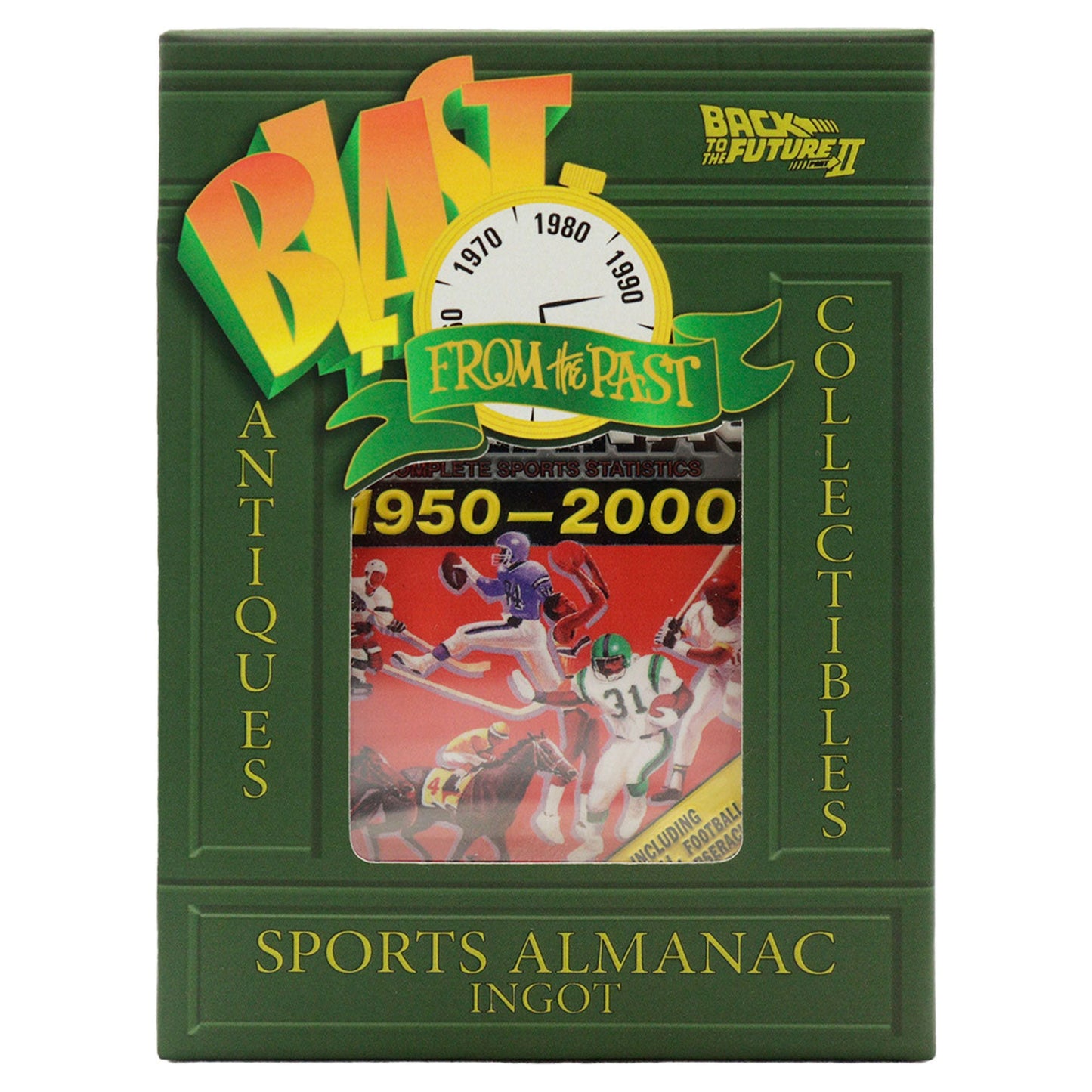 Back to the Future Part II Limited Edition Sports Almanac Ingot Commemorative Ingot Fanattik