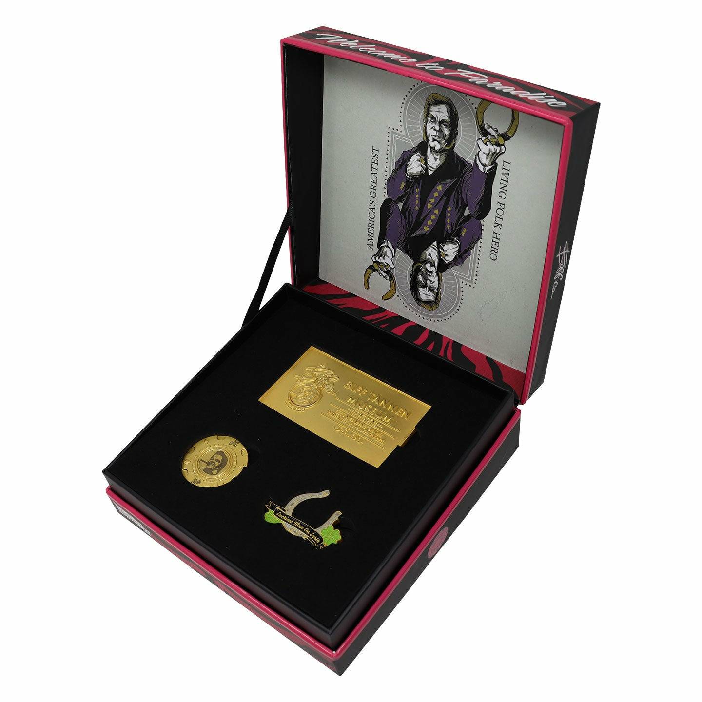 Back to the Future Part II Limited Edition Biff Tannen's Pleasure Paradise "Welcome to Paradise" Gift Box Gift Box Fanattik