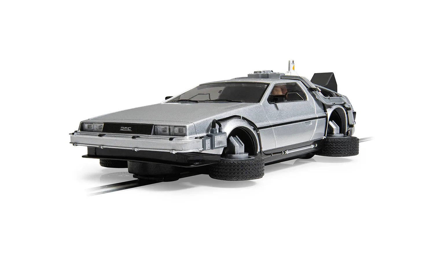 Scalextric Back to the Future Part II 1:32 scale Flying DeLorean Scalextric Back to the Future Part II 1:32 scale Flying DeLorean