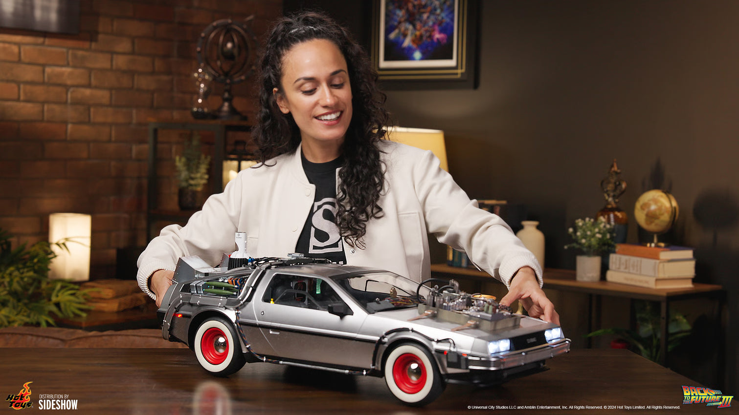1/6デロリアンHotToys Hot Toys Back to the Future Part III 1:6 Scale DeLorean Time