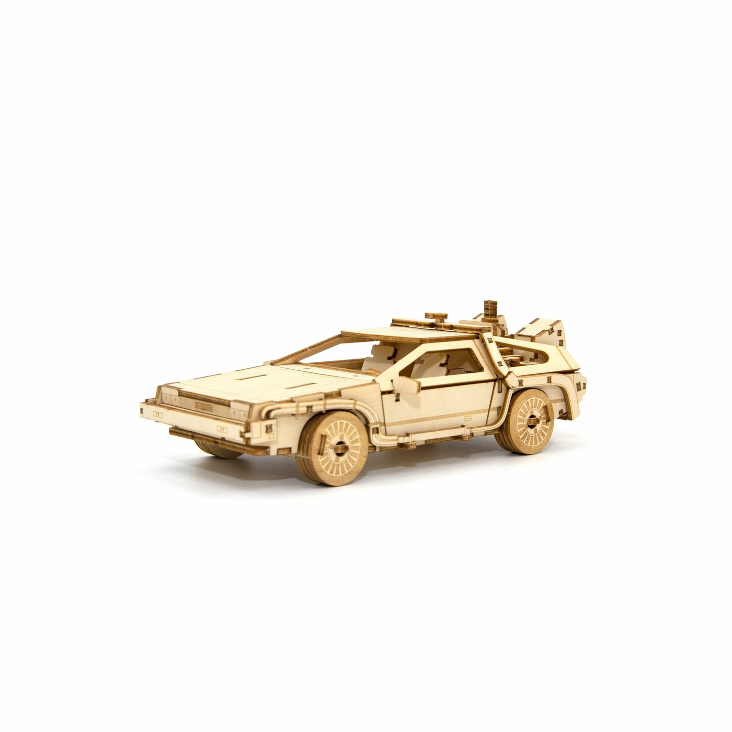 IncrediBuilds: Back to the Future: DeLorean Book and 3D Wood Model Model Kit Insight Editions