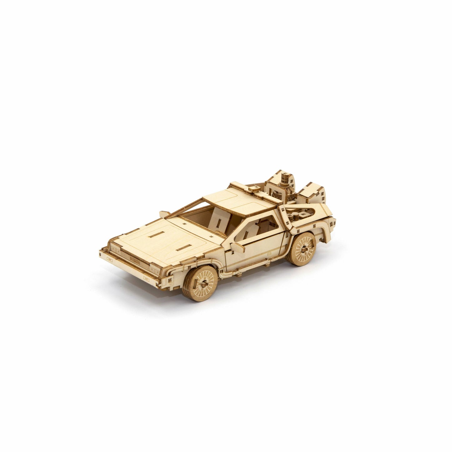 IncrediBuilds: Back to the Future: DeLorean Book and 3D Wood Model Model Kit Insight Editions
