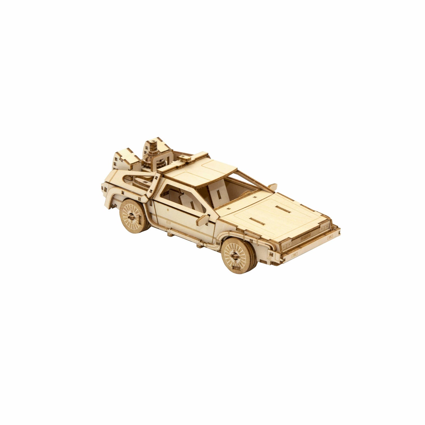 IncrediBuilds: Back to the Future: DeLorean Book and 3D Wood Model Model Kit Insight Editions