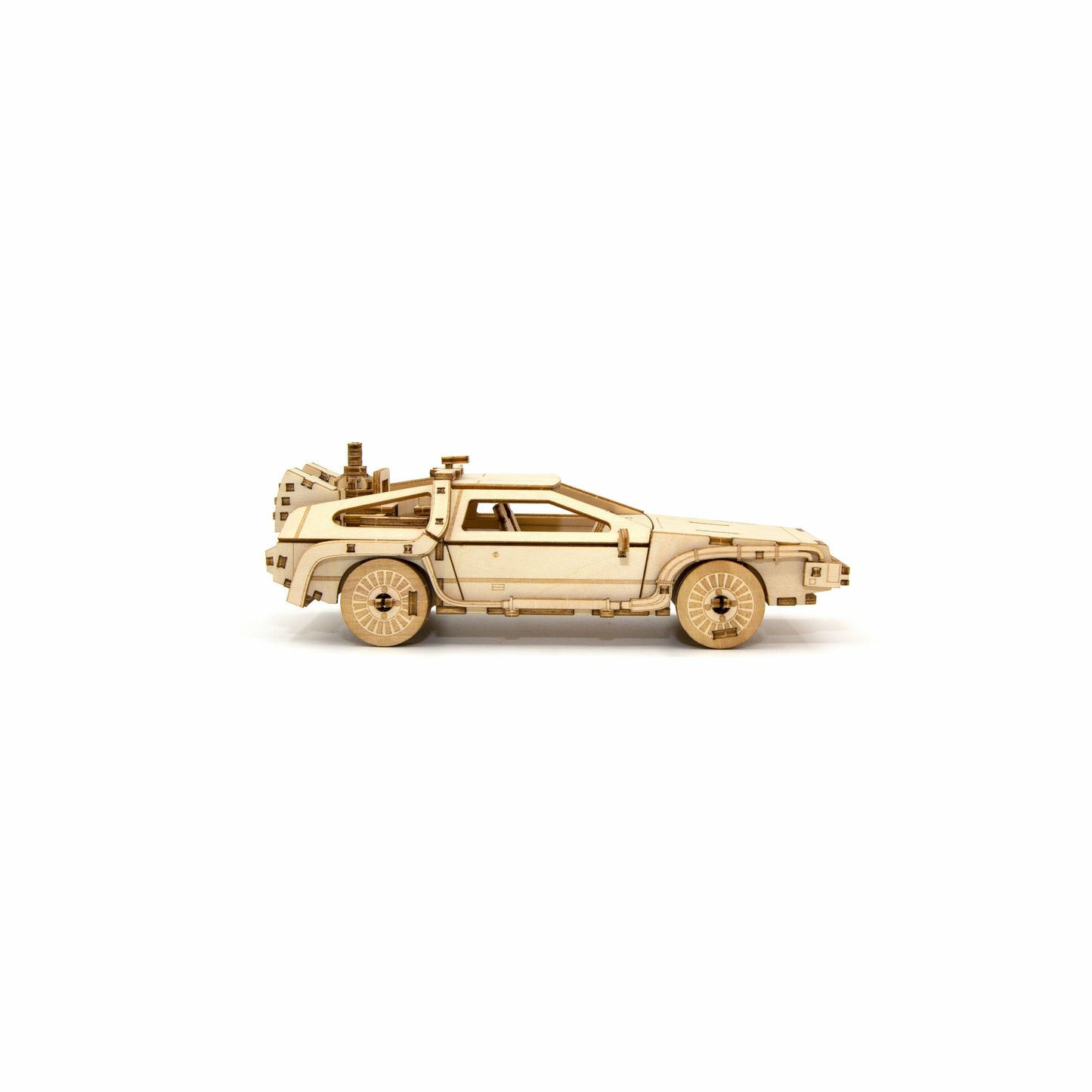 IncrediBuilds: Back to the Future: DeLorean Book and 3D Wood Model Model Kit Insight Editions