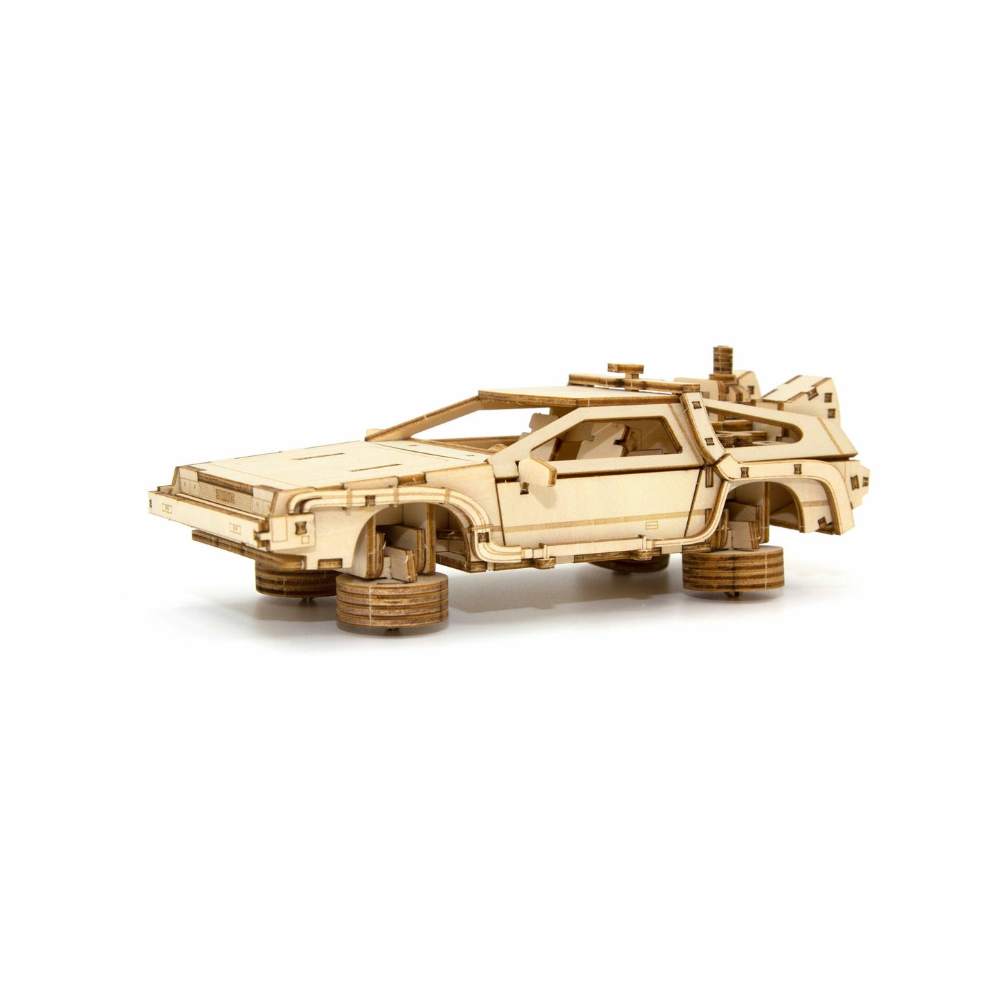 IncrediBuilds: Back to the Future: DeLorean Book and 3D Wood Model Model Kit Insight Editions