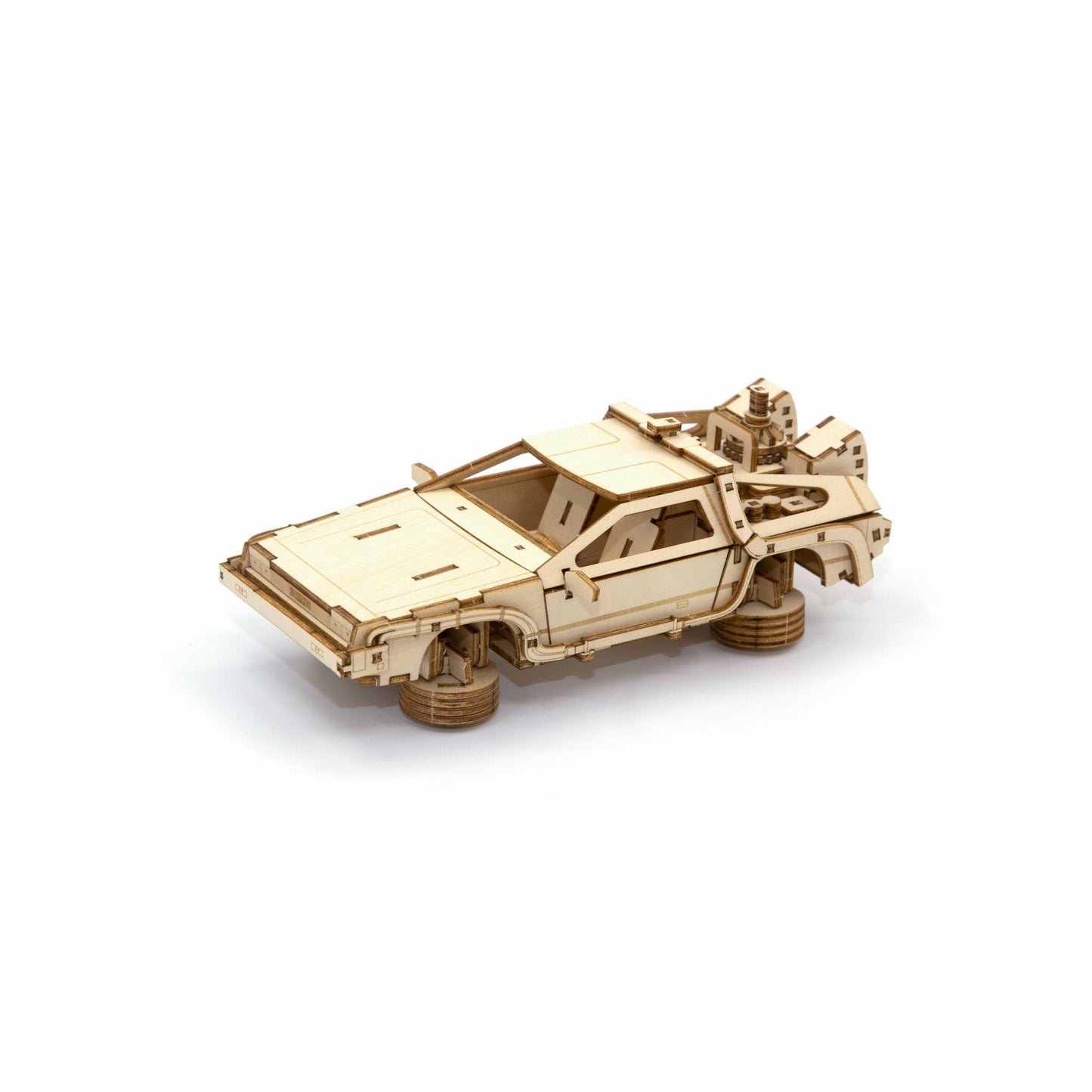 IncrediBuilds: Back to the Future: DeLorean Book and 3D Wood Model Model Kit Insight Editions
