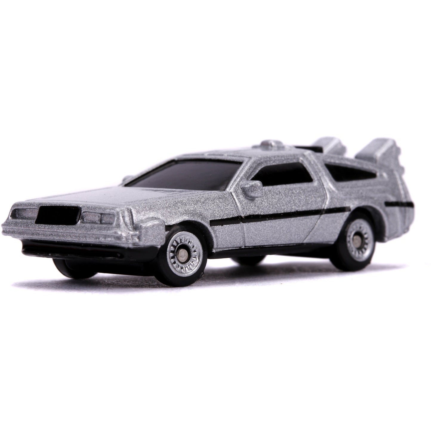 Back to the Future Trilogy die-cast 1⅔-inch Nano "Hollywood Rides" DeLorean Time Machine 3-pack Die-cast Model Cars Jada