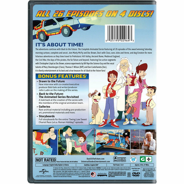 Back to the Future: The Complete Animated Series (DVD) DVD Universal Studios, Inc.