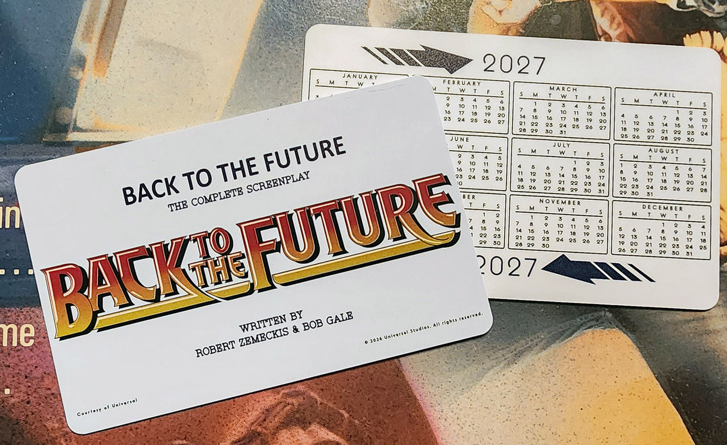 PRE-ORDER | 'Back to the Future: The Complete Screenplay' [Collector's Edition] — Annotations & Introduction by Bob Gale; Foreword by Robert Zemeckis [Street Date: September 1, 2026!]