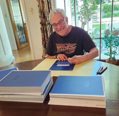 PRE-SOLD OUT | 'Back to the Future: The Complete Screenplay' [Limited Collector's Edition] — Annotations & Introduction by Bob Gale; Foreword by Robert Zemeckis [Street Date: July 28, 2026!]