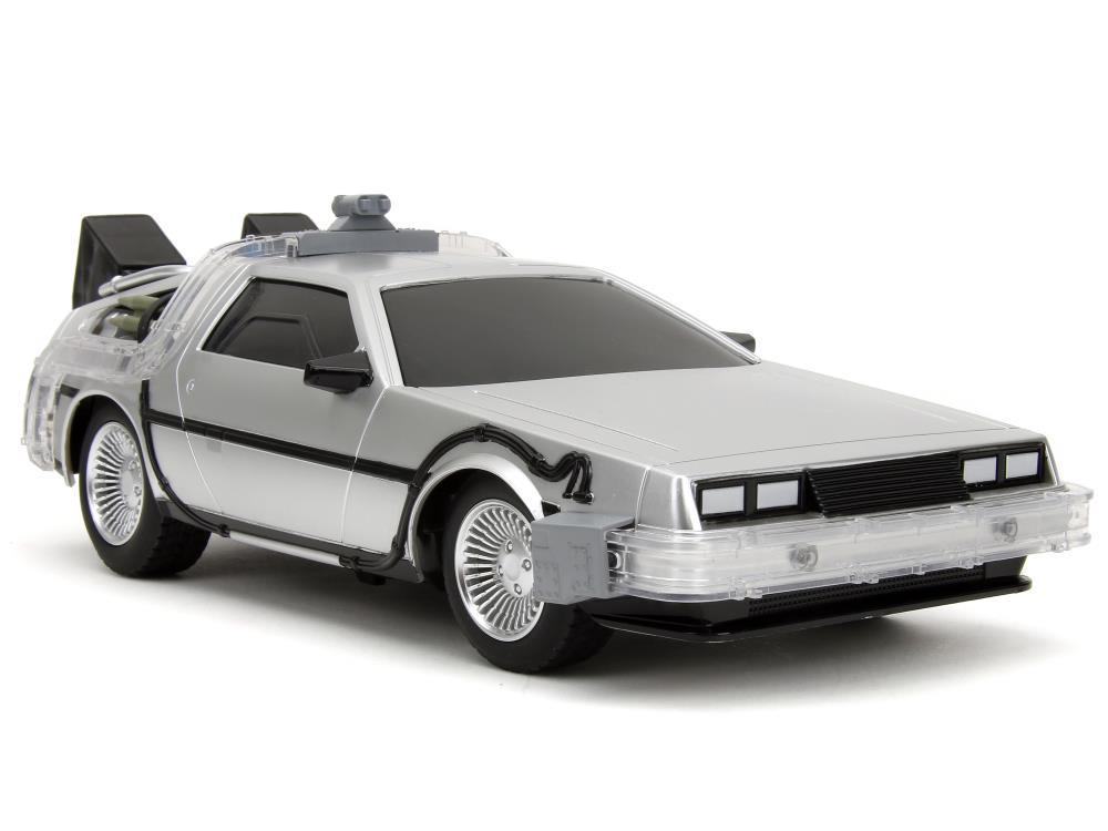 Back to the Future Remote Control 1:16 scale DeLorean Time Machine ...