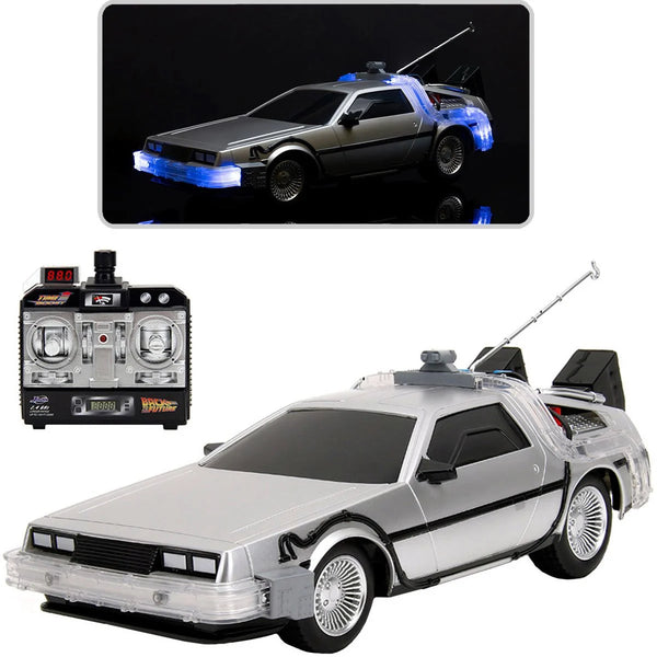 Back to the Future Remote Control 1:16 scale DeLorean Time Machine ...