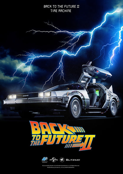 BLITZWAY Back to the Future Part II 1:6 scale DeLorean Time Machine w/ Special Promotional Items [PRE-SOLD OUT: Expected Availability Q4 2025]