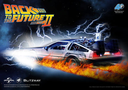 BLITZWAY Back to the Future Part II 1:6 scale DeLorean Time Machine w/ Special Promotional Items [PRE-SOLD OUT: Expected Availability Q4 2025]