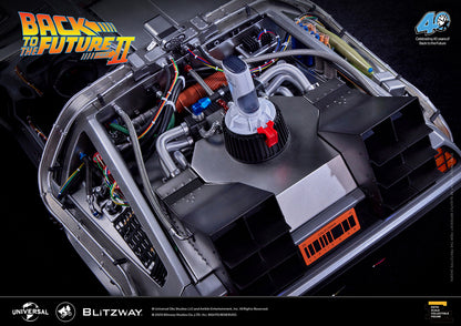 BLITZWAY Back to the Future Part II 1:6 scale DeLorean Time Machine w/ Special Promotional Items [PRE-SOLD OUT: Expected Availability Q4 2025]