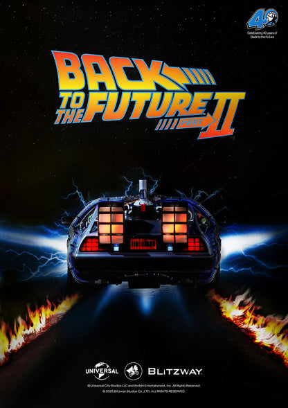 BLITZWAY Back to the Future Part II 1:6 scale DeLorean Time Machine w/ Special Promotional Items [PRE-SOLD OUT: Expected Availability Q4 2025]