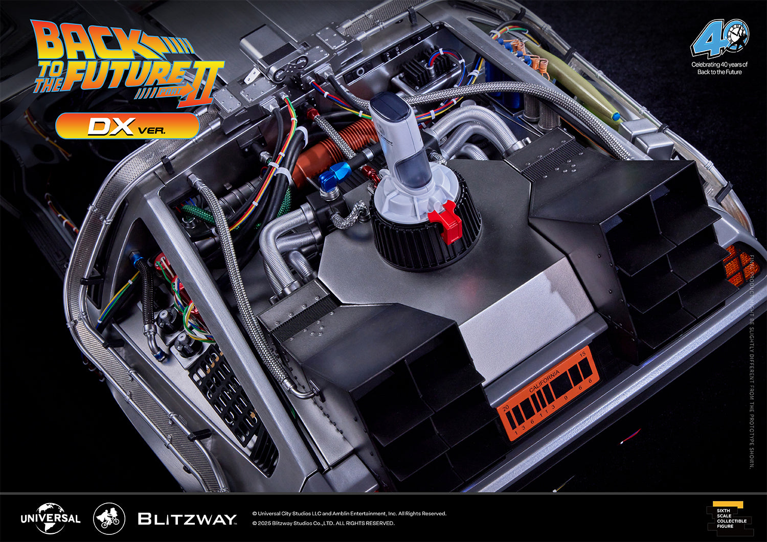 SF・ファンタジー・ホラー Back to the Future Air Time Machine BLITZWAY Back to the Future Part II 1:6 scale DeLorean Time