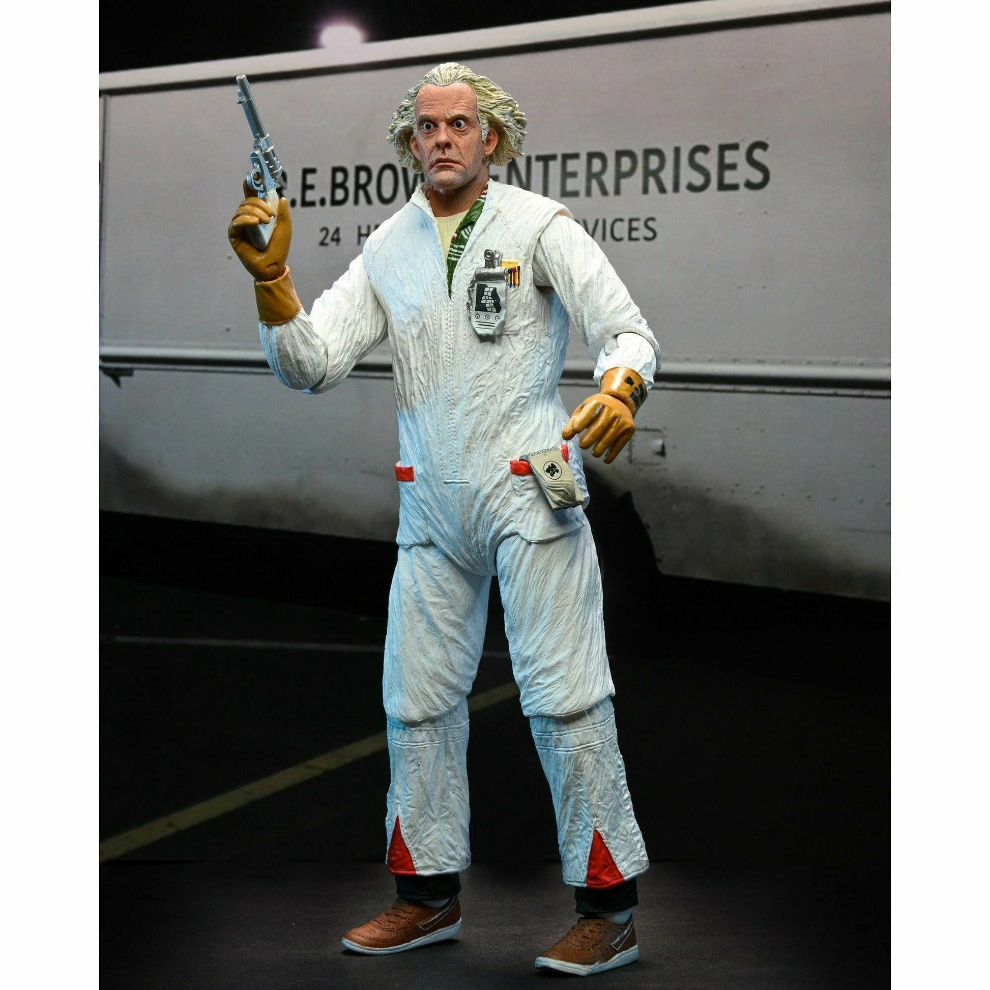 Figurine Funko Pop Deluxe Back to The Future - Doc with Time Machine - Dr. Emmett Brown - Retour Figurine Funko Pop Deluxe Back to The Future - Doc with Time Machine - Dr. Emmett Brown - Retour