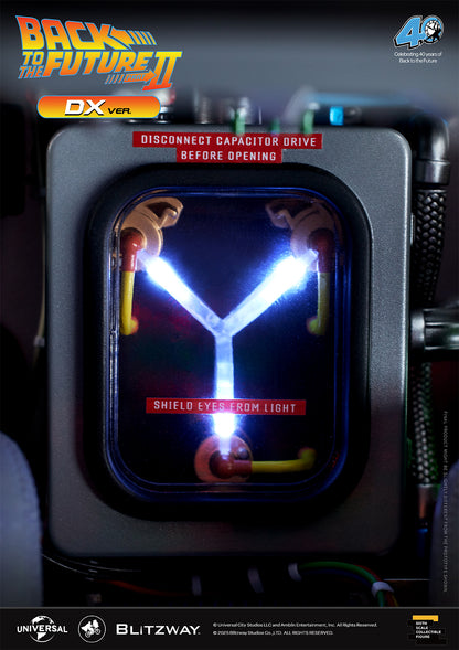 BLITZWAY Back to the Future Part II 1:6 scale DeLorean Time Machine (Deluxe Version) [PRE-ORDER: Expected Availability Q4 2025]