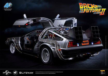 BLITZWAY Back to the Future Part II 1:6 scale DeLorean Time Machine (Standard Version) [PRE-ORDER: Expected Availability Q4 2025]