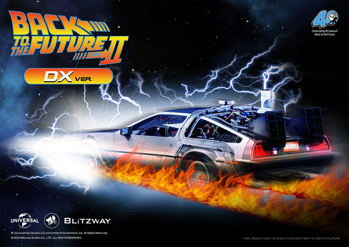 PRE-SOLD OUT | BLITZWAY Back to the Future Part II 1:6 scale DeLorean Time Machine (Deluxe Version) [Manufacturing delays - Availability expected  Q4 2026]