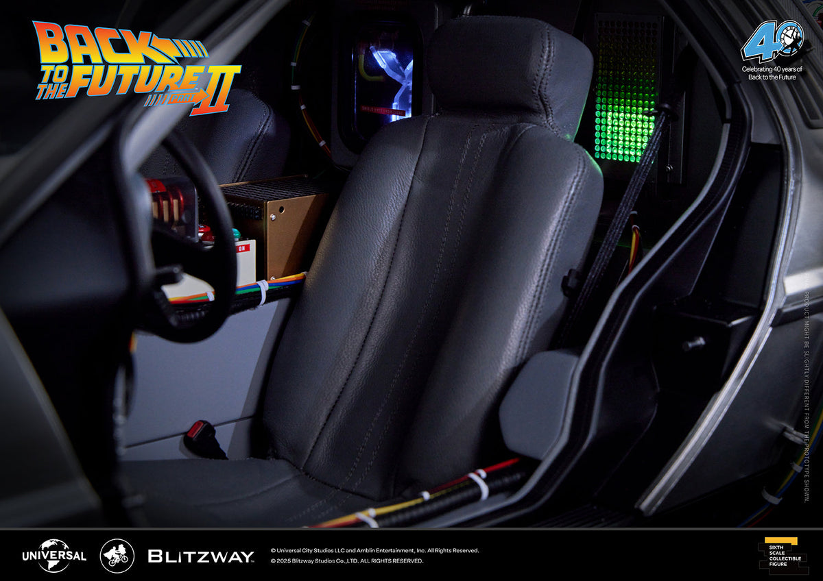 PRE-SOLD OUT | BLITZWAY Back to the Future Part II 1:6 scale DeLorean Time Machine (Standard Version) [Manufacturing delays - Availability expected  Q4 2026]