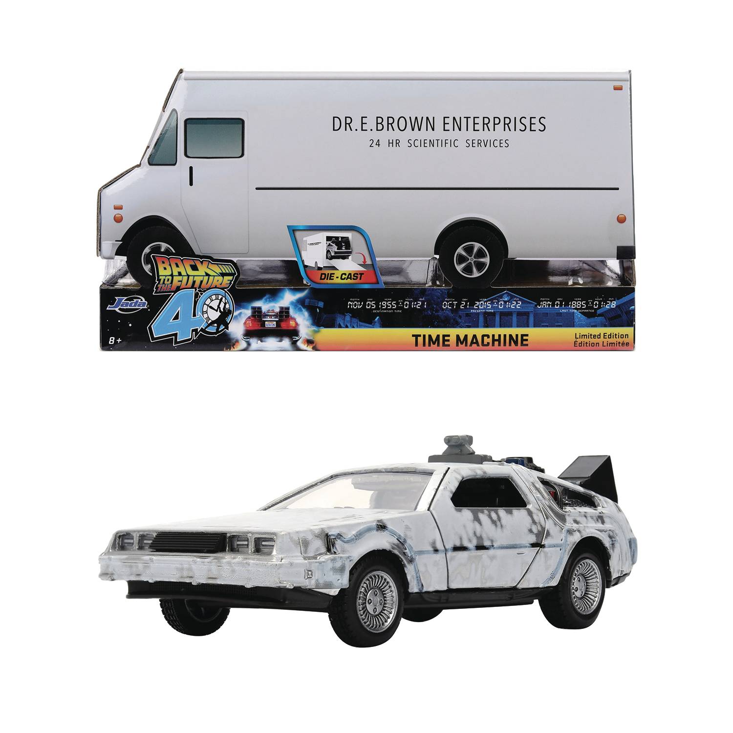 ミニカー Back to the Future 40th Anniversary Set Hot Wheels Back to the Future 40th Anniversary Set | Mattel Creations
